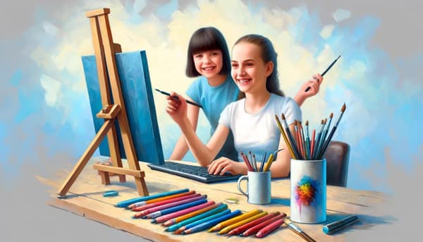 KI-Kunst Workshop